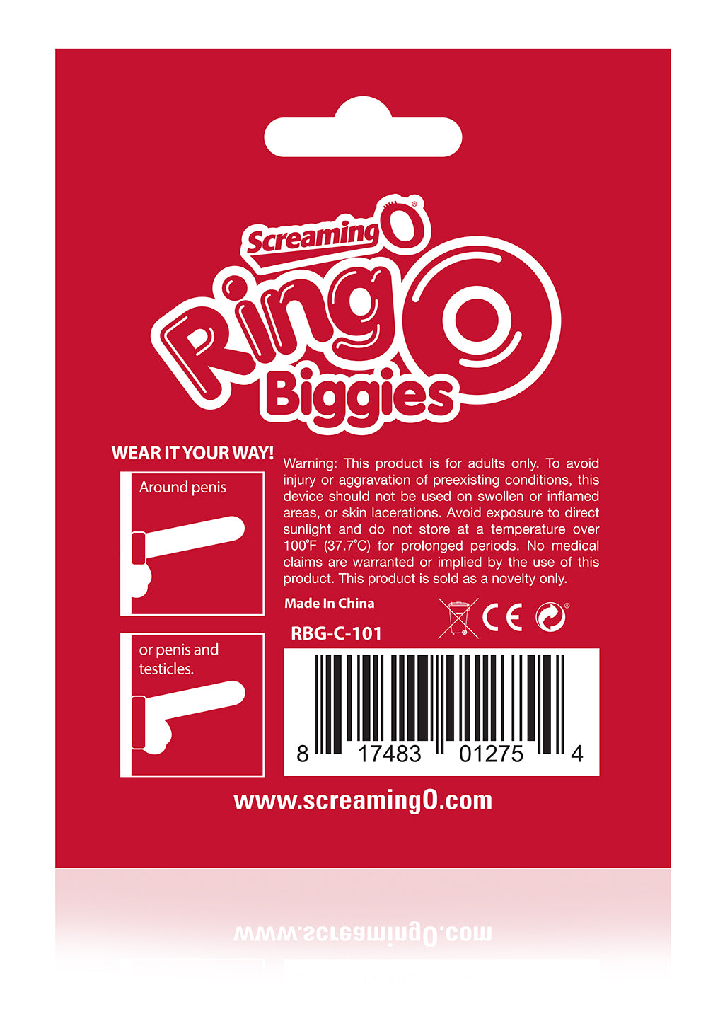 RingO Biggies – Thicker Stretchy Cock Ring > Cock Ring > Single - Tophatter Daily Deals