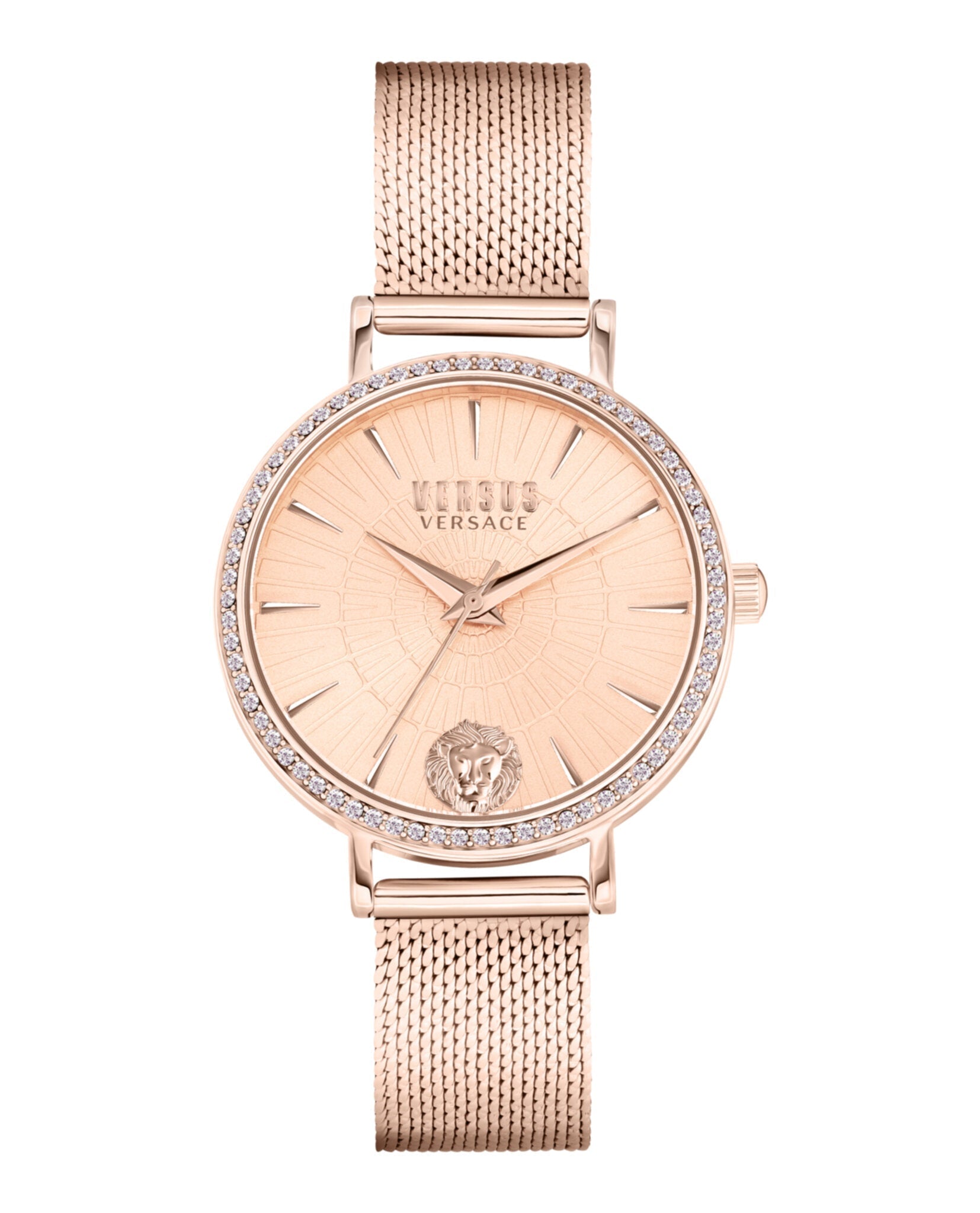 Versus Versace Mar Vista Crystal Bracelet Watch Rosegold Watches - Tophatter Daily Deals