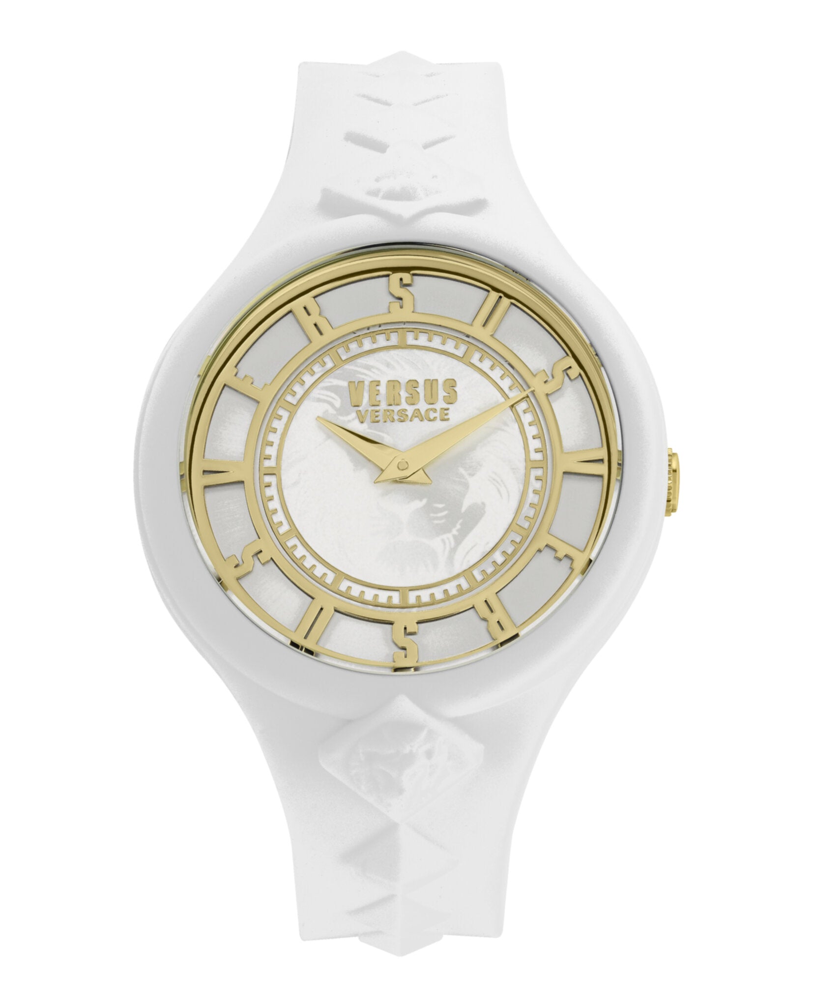Versus Versace Fire Island Studs Strap Watch White Watches - Tophatter Daily Deals