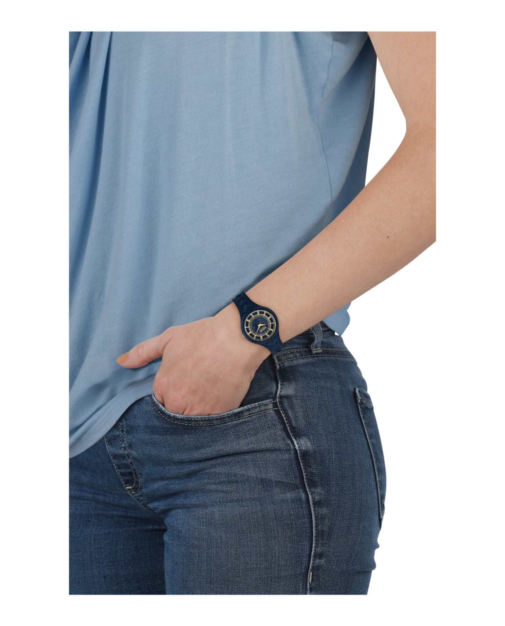Versus Versace Fire Island Studs Strap Watch Watches - Tophatter Daily Deals