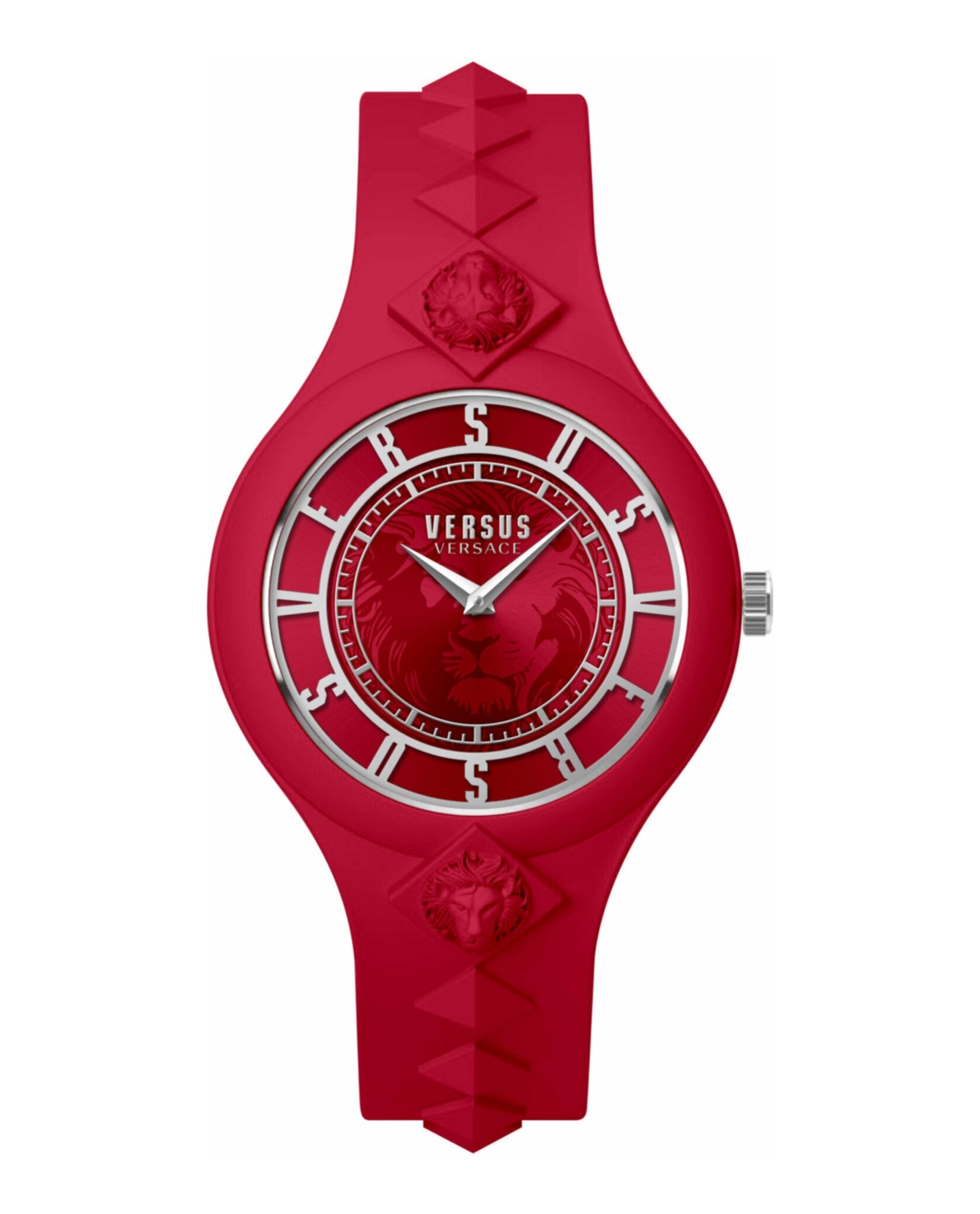 Versus Versace Fire Island Studs Strap Watch Red Watches - Tophatter Daily Deals