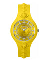 Versus Versace Fire Island Studs Strap Watch Yellow Watches - Tophatter Daily Deals