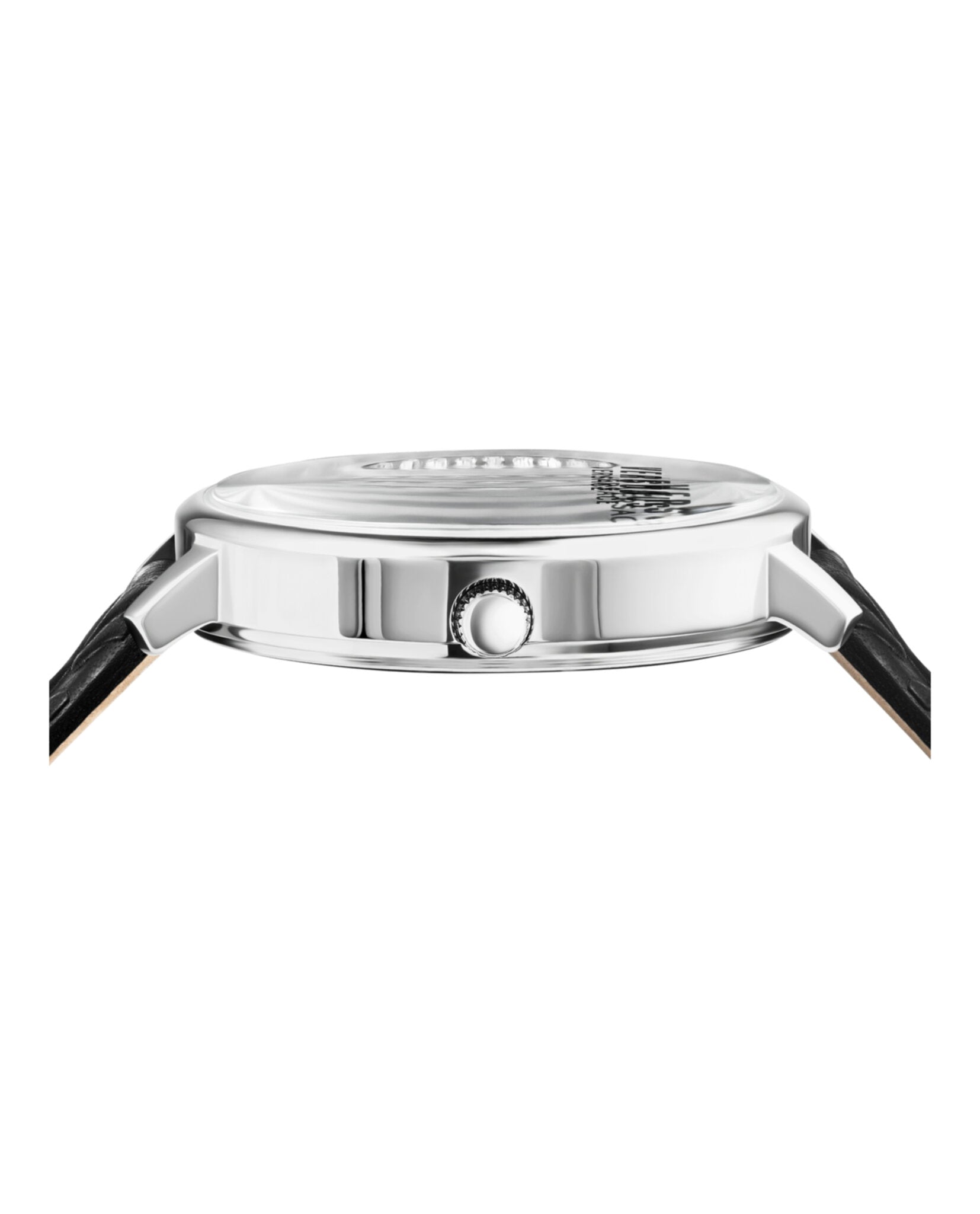Versus Versace La Villette Crystal Leather Watch Watches - Tophatter Daily Deals