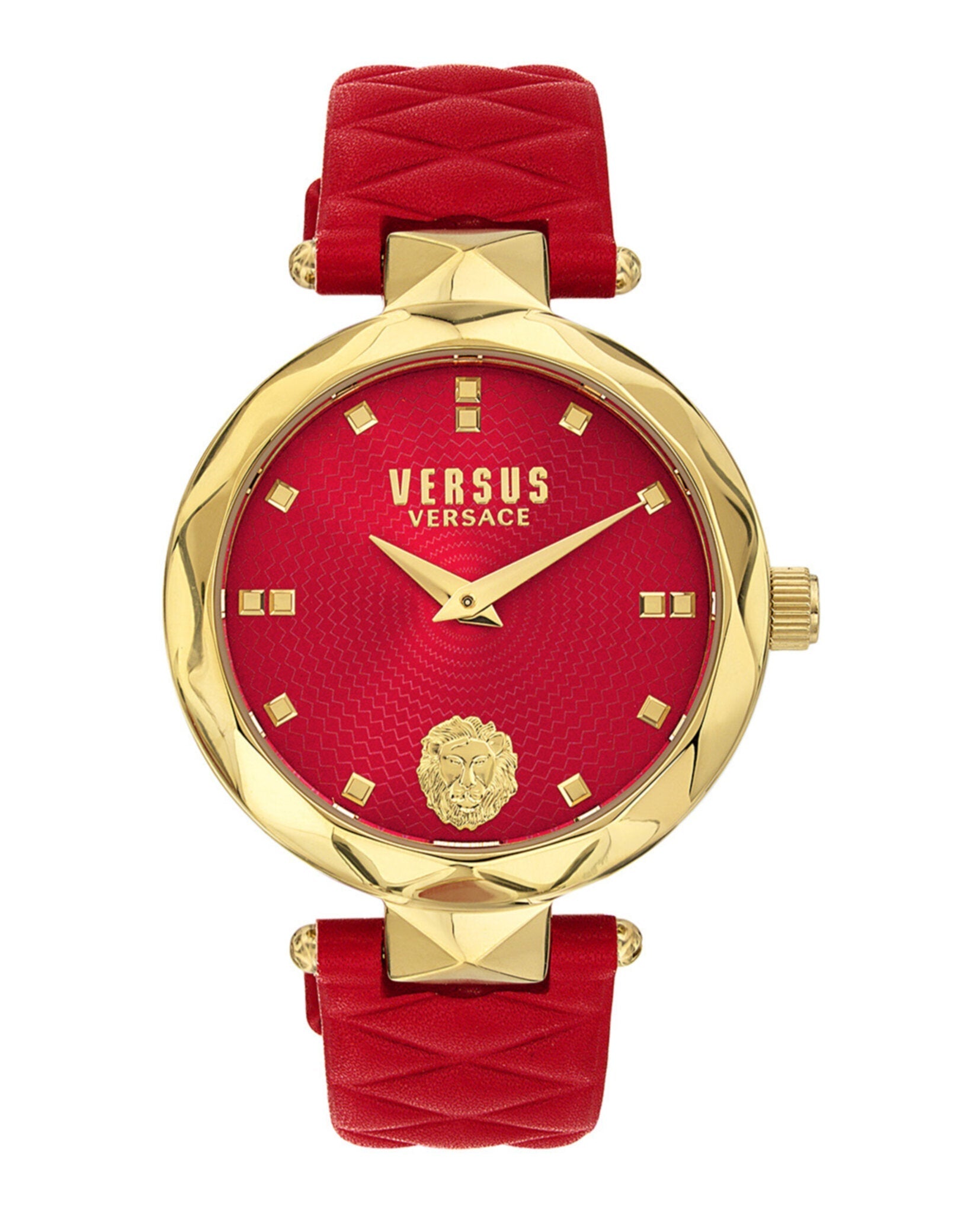 Versus Versace Covent Garden Strap Watch Gold Watches - Tophatter Daily Deals