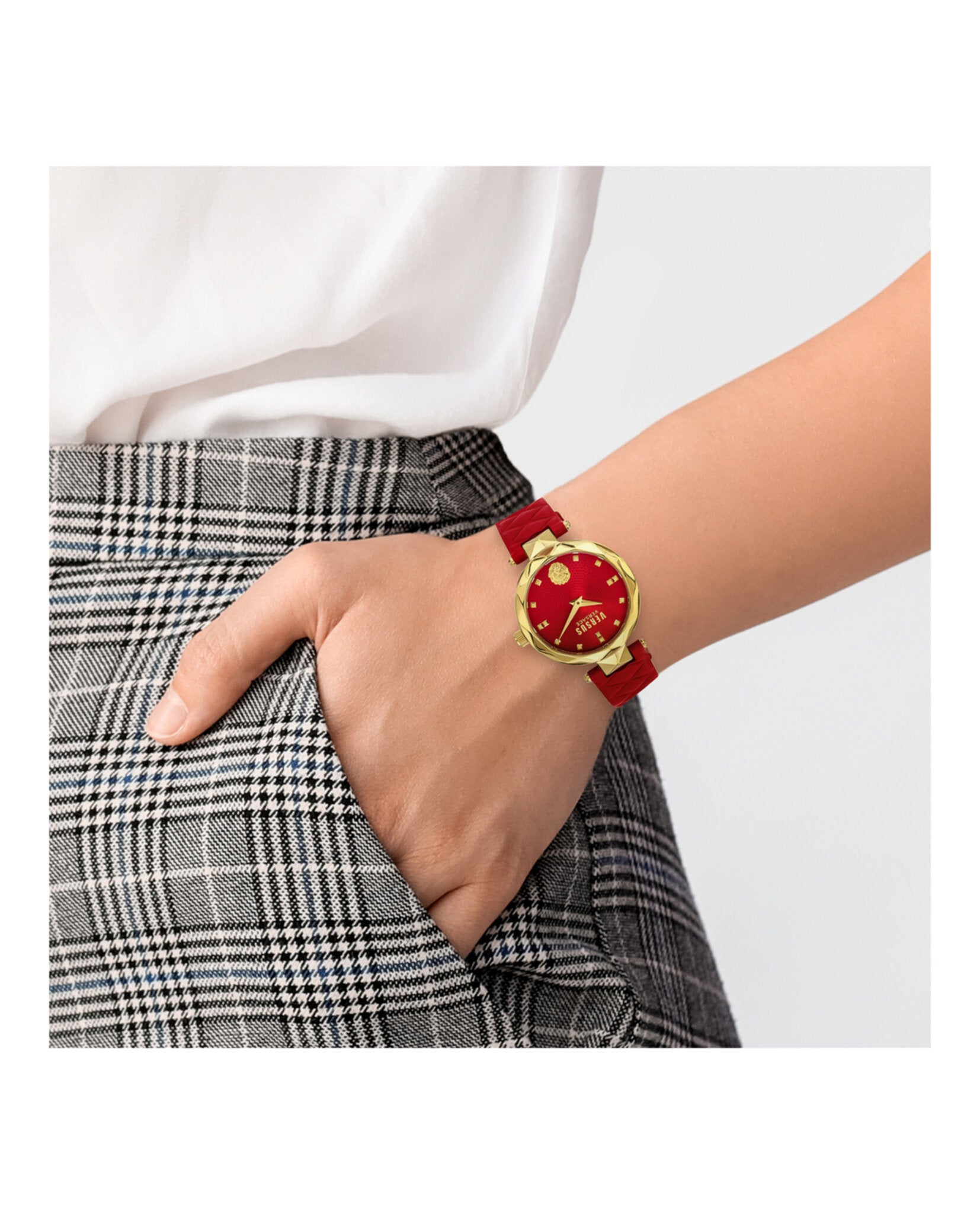 Versus Versace Covent Garden Strap Watch Watches - Tophatter Daily Deals