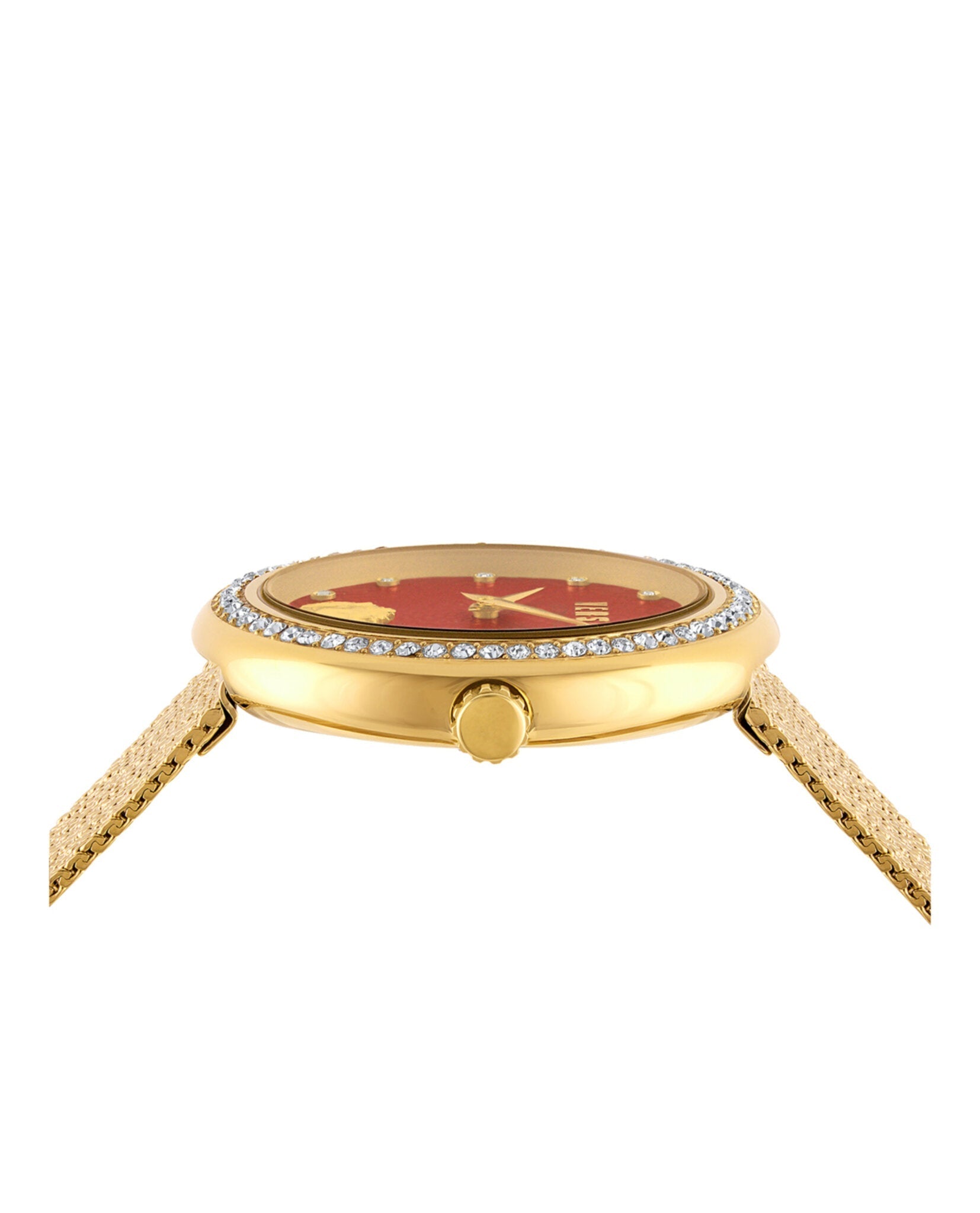 Versus Versace Lea Crystal Bracelet Watch Watches - Tophatter Daily Deals
