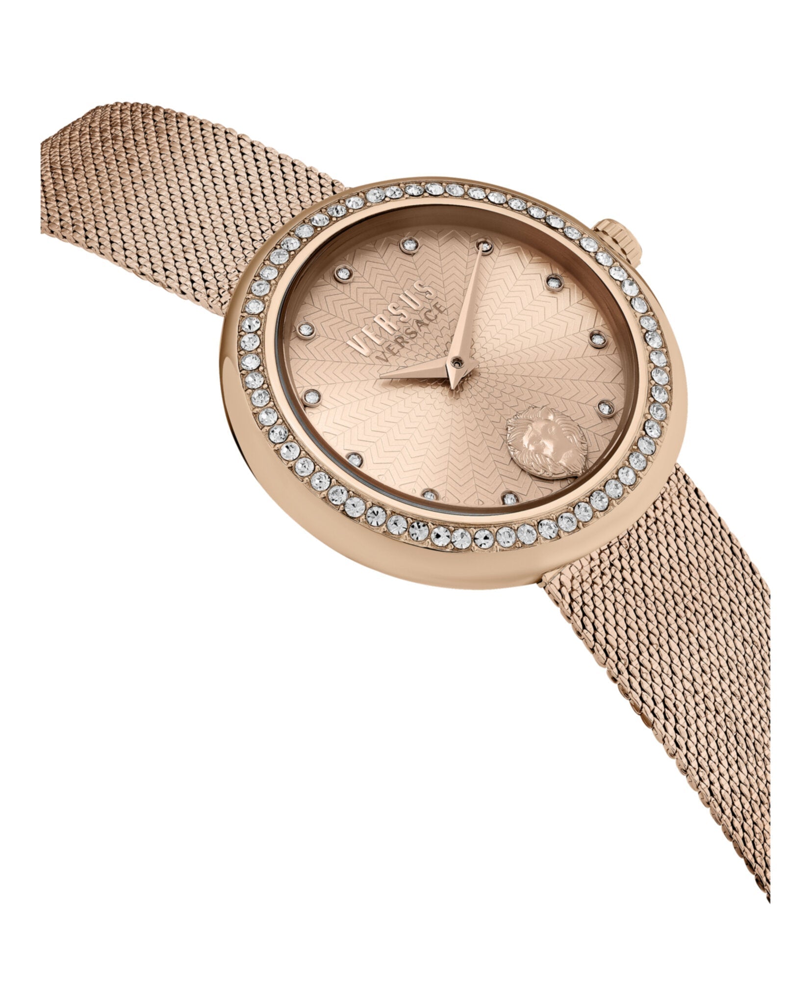 Versus Versace Lea Crystal Bracelet Watch Watches - Tophatter Daily Deals