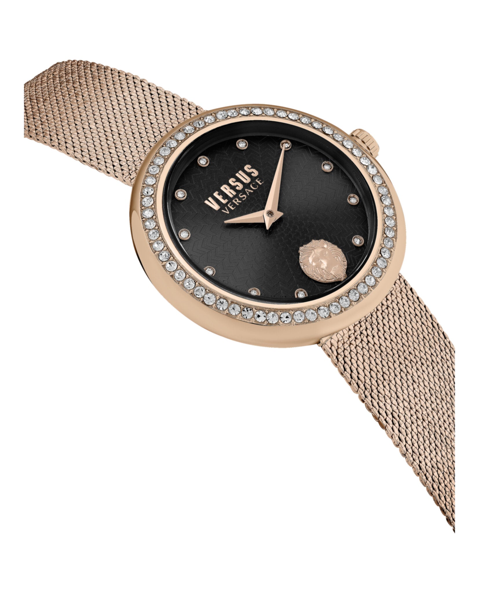 Versus Versace Lea Crystal Bracelet Watch Watches - Tophatter Daily Deals