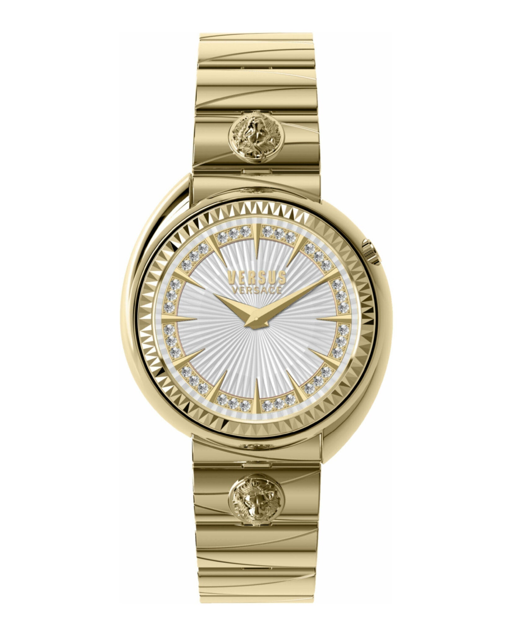 Tortona Crystal Bracelet Watch Gold Watches - Tophatter Daily Deals