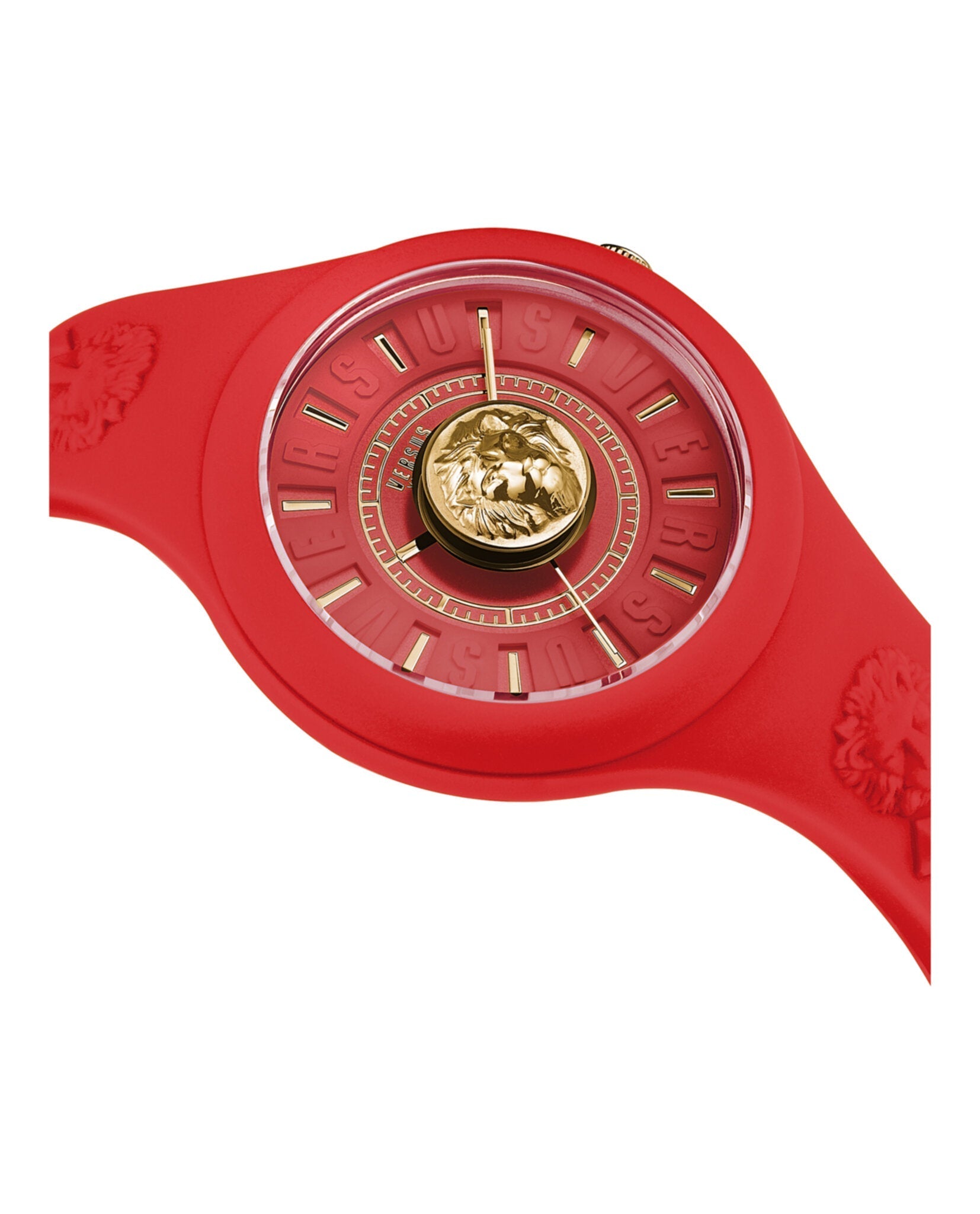 Versus Versace Fire Island Lion Strap Watch Watches - Tophatter Daily Deals