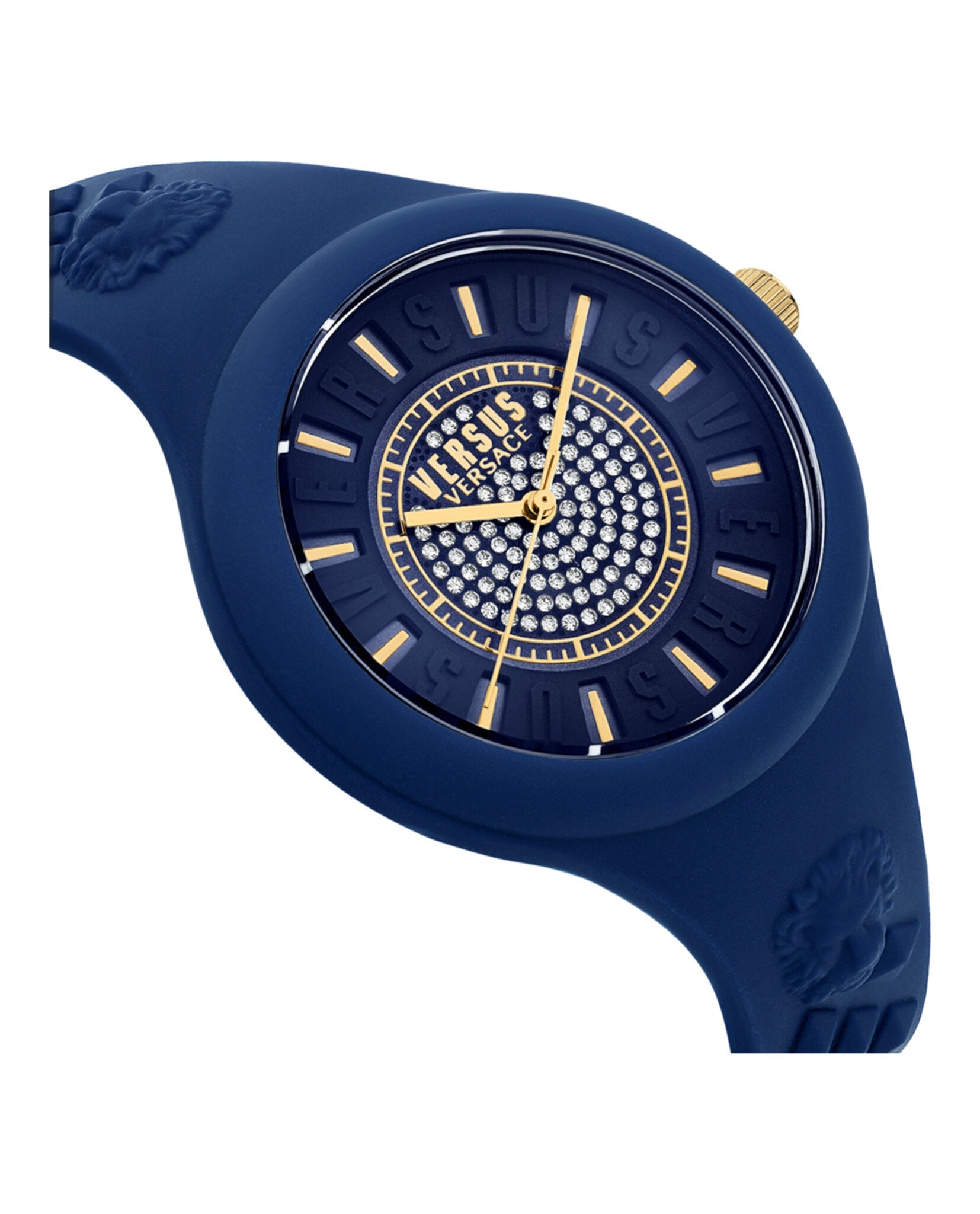 Versus Versace Fire Island Crystal Strap Watch Watches - Tophatter Daily Deals