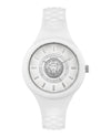 Versus Versace Fire Island Lion Strap Watch White Watches - Tophatter Daily Deals