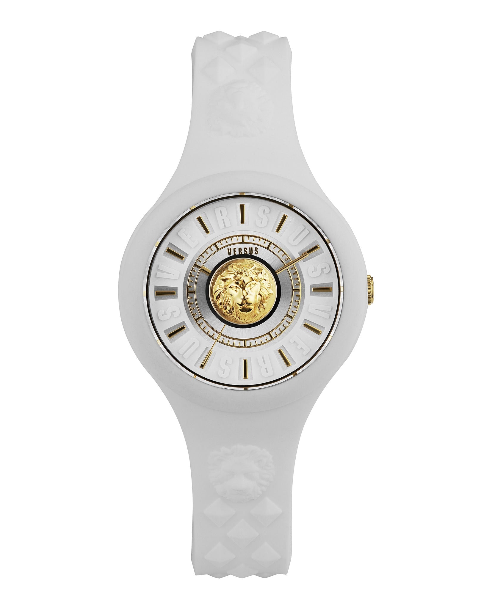 Versus Versace Fire Island Silicone Watch White Watches - Tophatter Daily Deals