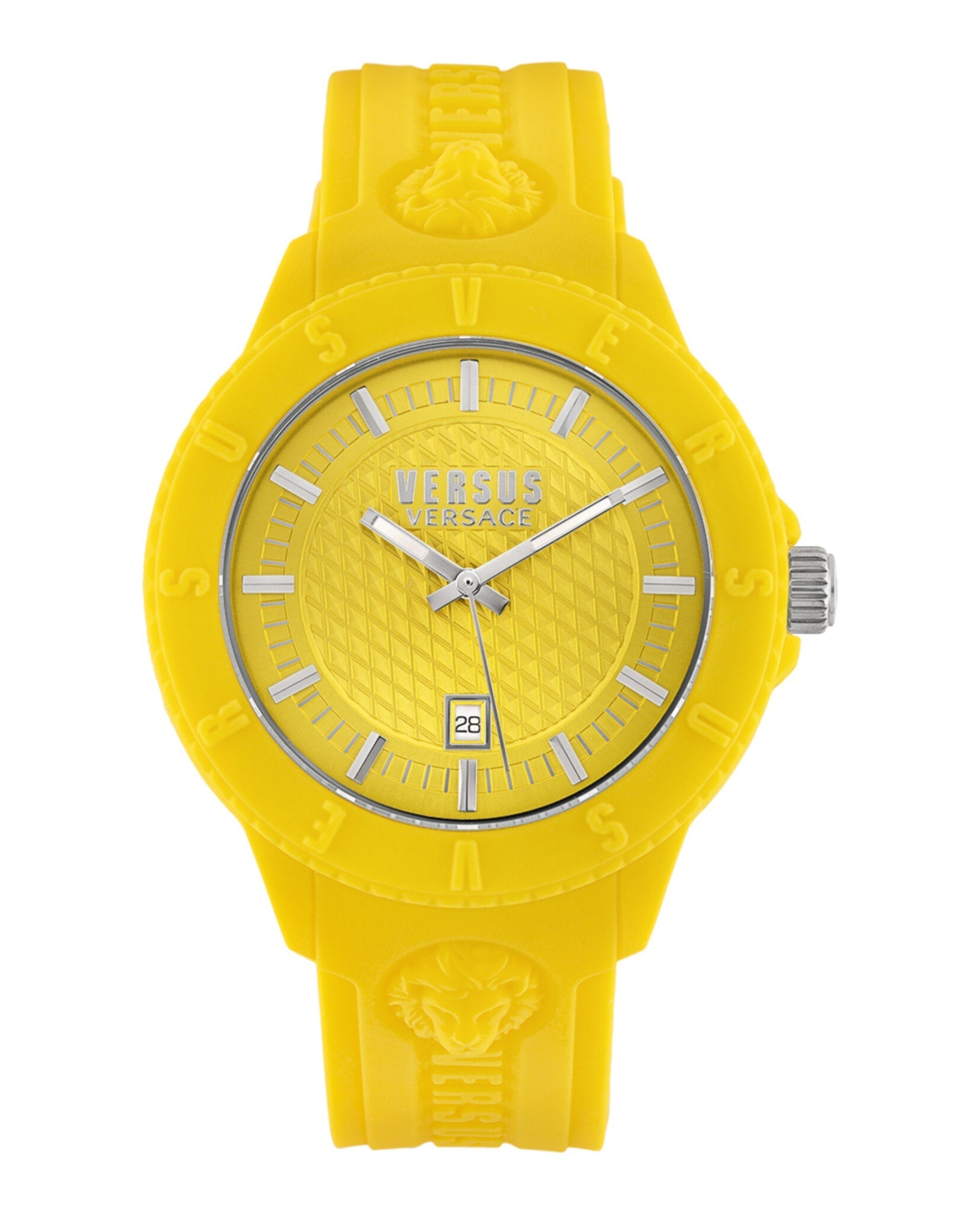 Versus Versace Tokyo R Strap Watch Yellow Watches - Tophatter Daily Deals
