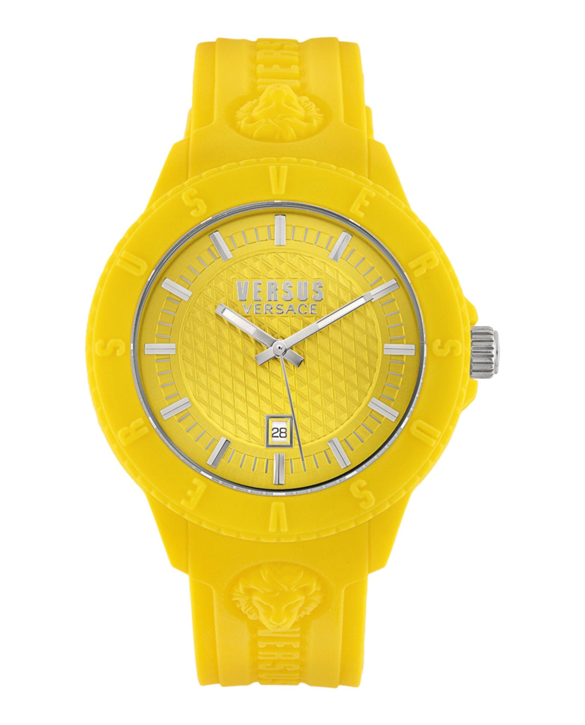 Versus Versace Tokyo R Strap Watch Yellow Watches - Tophatter Daily Deals