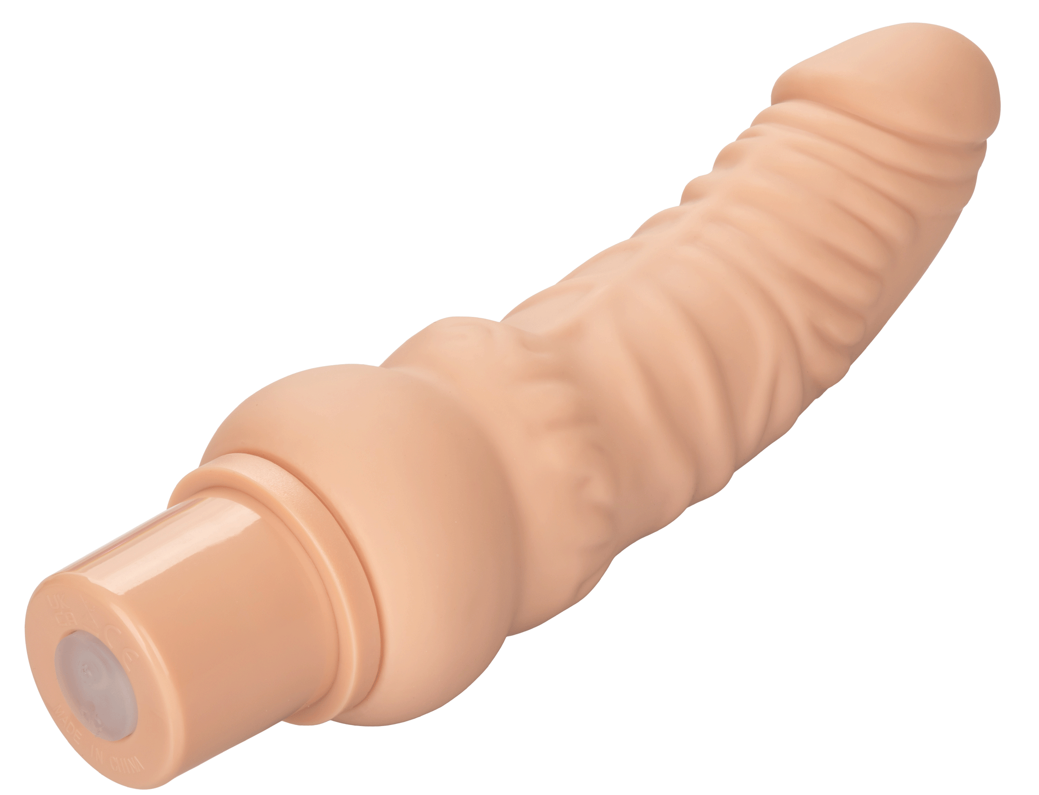 Power Stud Curvy Vibrator Ivory Flexible Silicone 12 Vibration Functions Waterproof > Vibrators > Realistic Vibrators - Tophatter Daily Deals