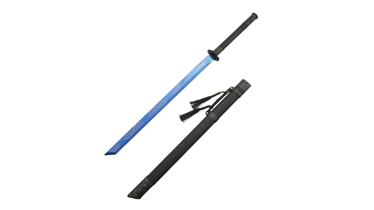 Chinese Blue Dragon Jian Sword Sword - Tophatter Daily Deals