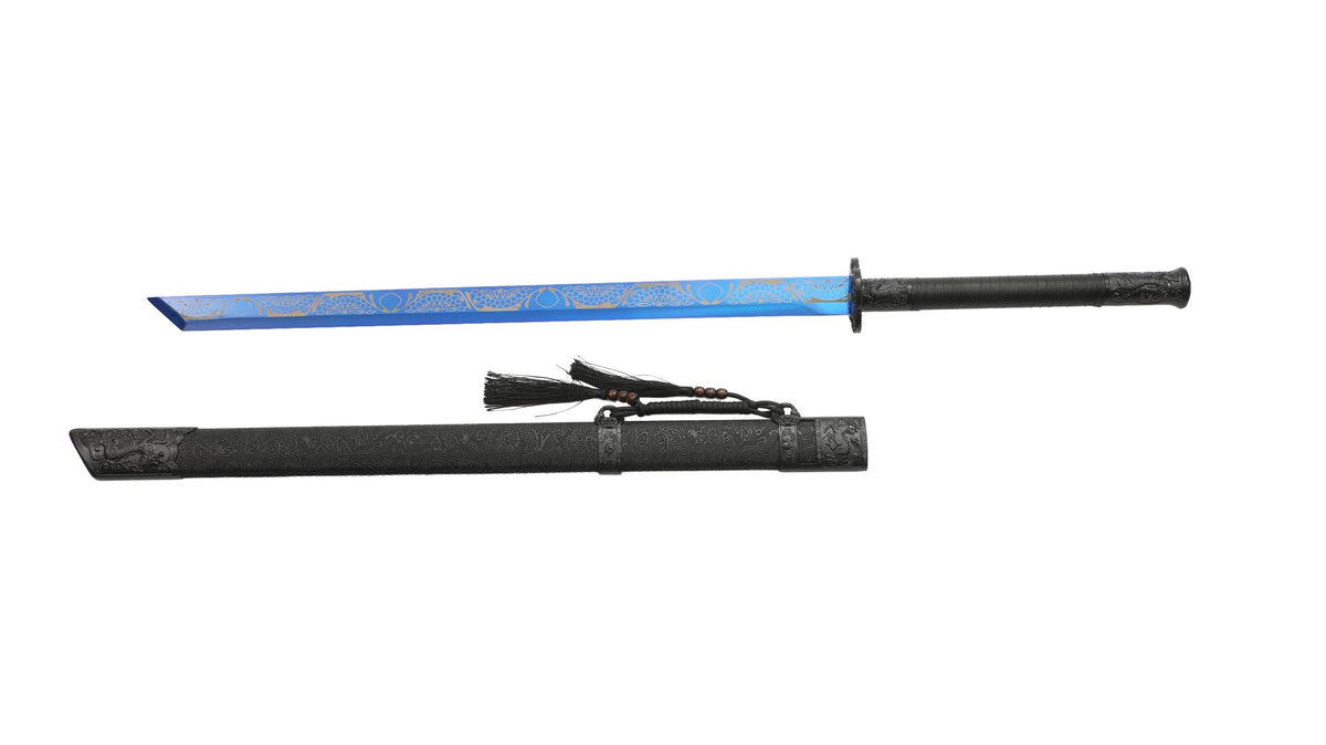 Chinese Blue Dragon Jian Sword Sword - Tophatter Daily Deals