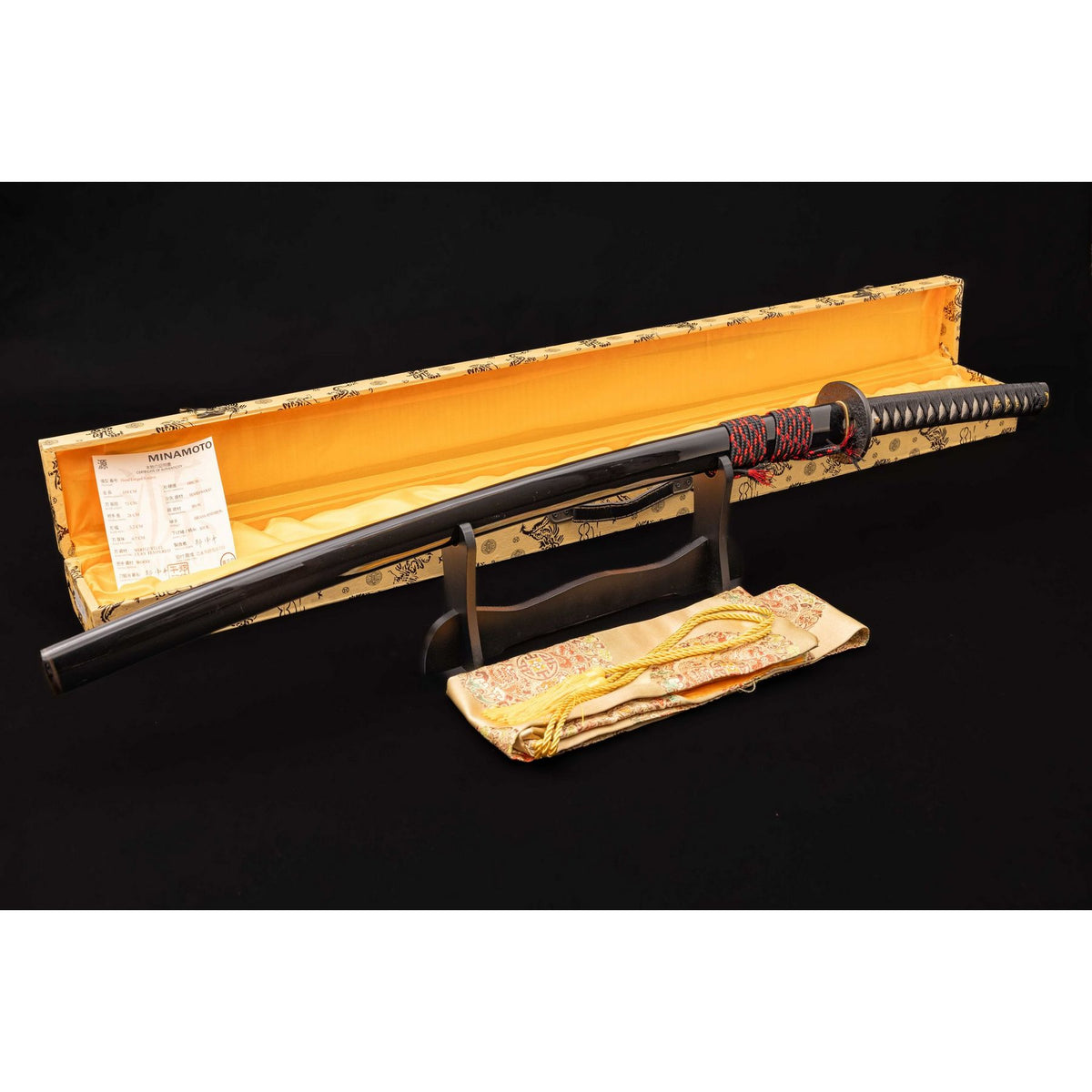 "Mortal Blade" - Wootz (Crucible) Steel Master Samurai Katana