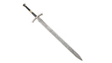 Game Of Thrones - Ned Stark Ice (Black Handle) Fantasy Sword - Tophatter Daily Deals