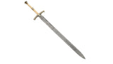 Game Of Thrones - Ned Stark Ice (White Handle) Fantasy Sword - Tophatter Daily Deals