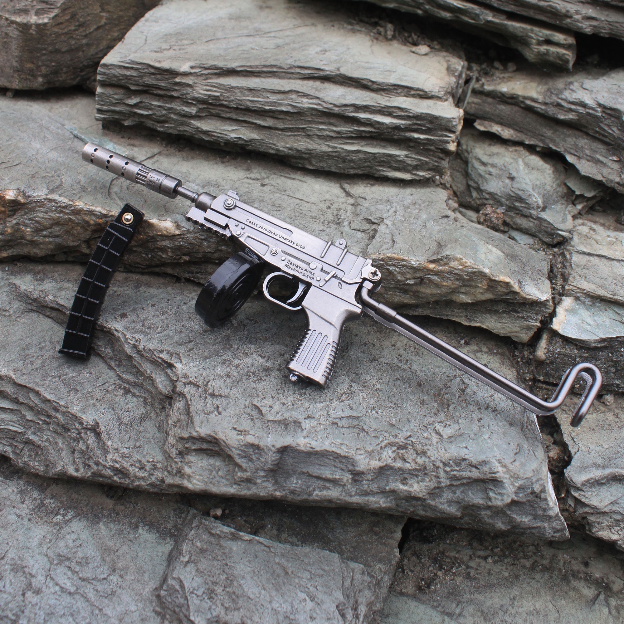 Vz. 61 Mini Metal Gun 8.5CM/3.3" - Tophatter Daily Deals