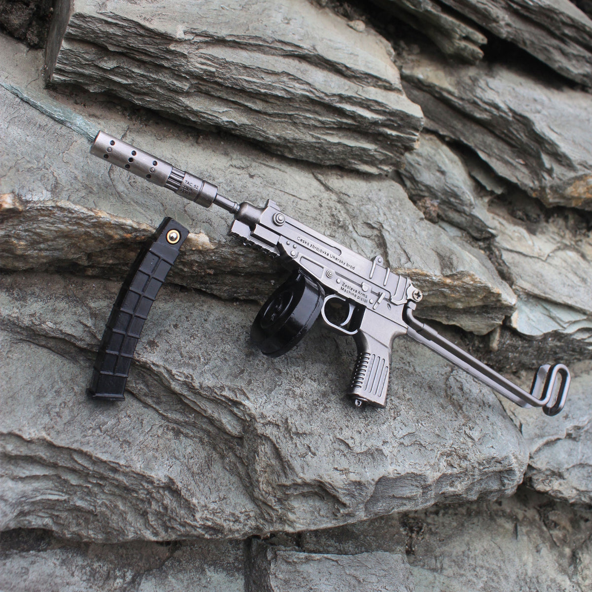 Vz. 61 Mini Metal Gun 8.5CM/3.3" - Tophatter Daily Deals