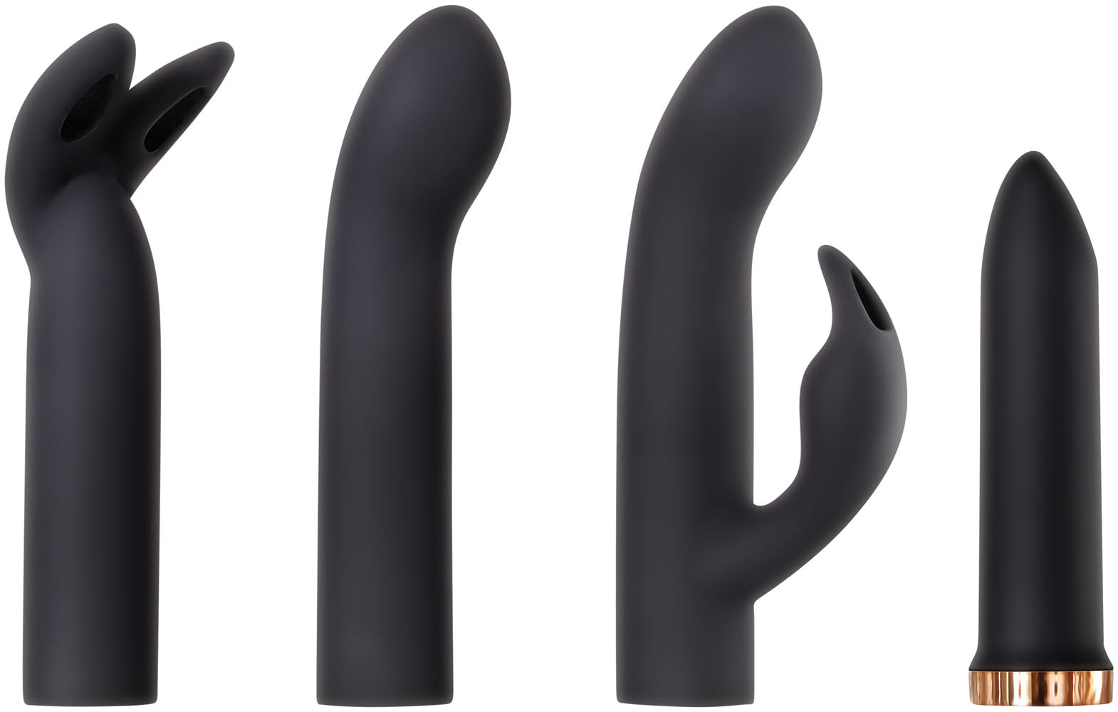 Evolved Four Play Bullet With Three Sleeves > Vibrators > Mini Vibrators - Tophatter Daily Deals