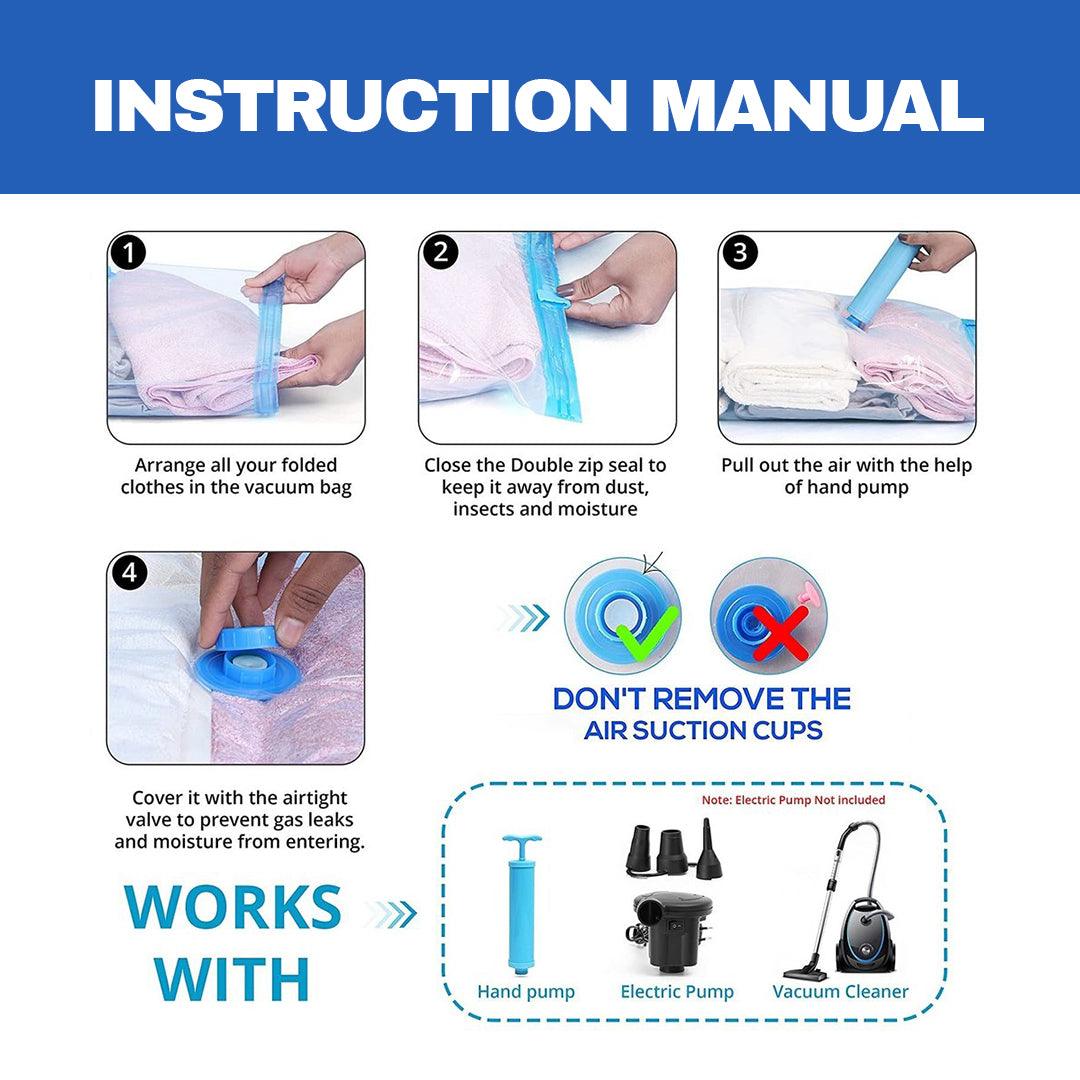 Space Saver Bags UK - Strong Vacuum Storage Space Savings Bag New Vacum Bag Apparel & Accessories - Tophatter Daily Deals