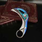 Metal Luminous Ion Karambit Replica - Tophatter Daily Deals