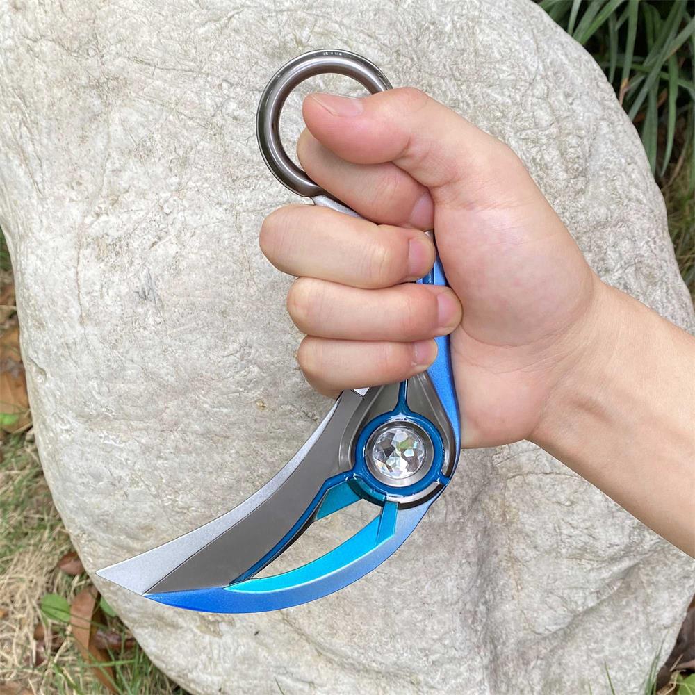 Metal Luminous Ion Karambit Replica - Tophatter Daily Deals