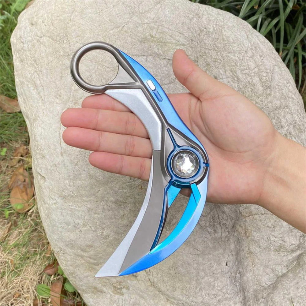 Val Game Knife Handicrafts Metal Game Skin Knife Gamer Gift - Tophatter Daily Deals