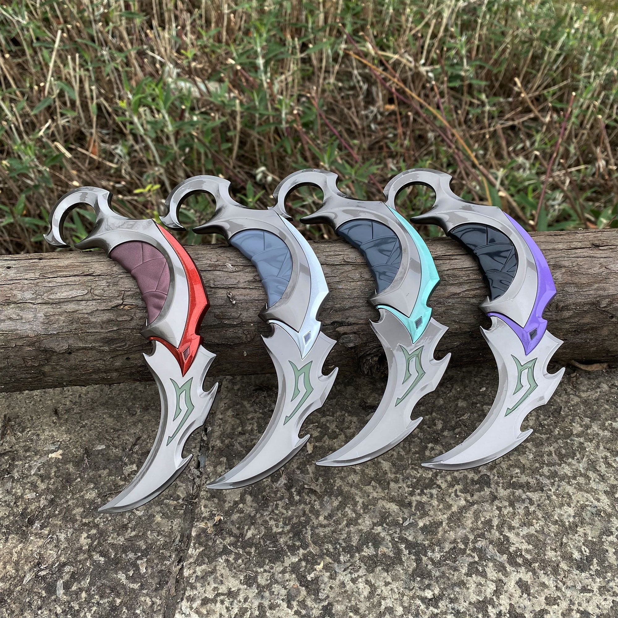 Reaver Karambit Metal Blunt Blade Trainer Cosplay Prop Game Replica - Tophatter Daily Deals