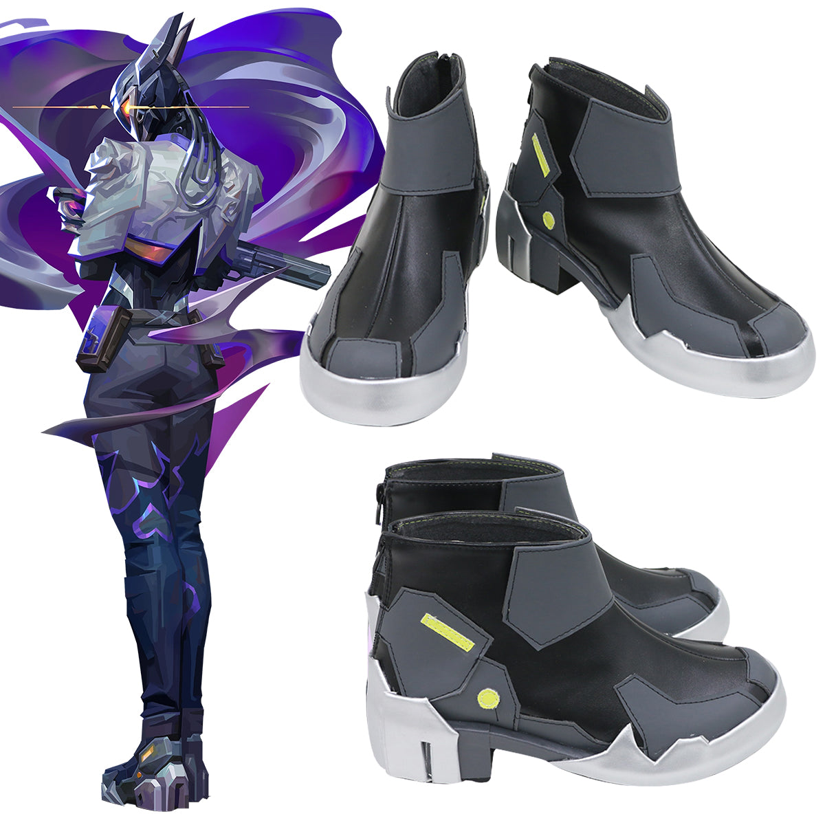 Valorant Vyse Cosplay Shoes Shoes/Boots - Tophatter Daily Deals