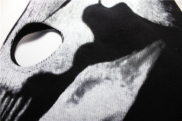 Vampire Demon Skull Mask Balaclava Motorcycle Costume Beanie - 2 Styles Face Mask - Tophatter Daily Deals