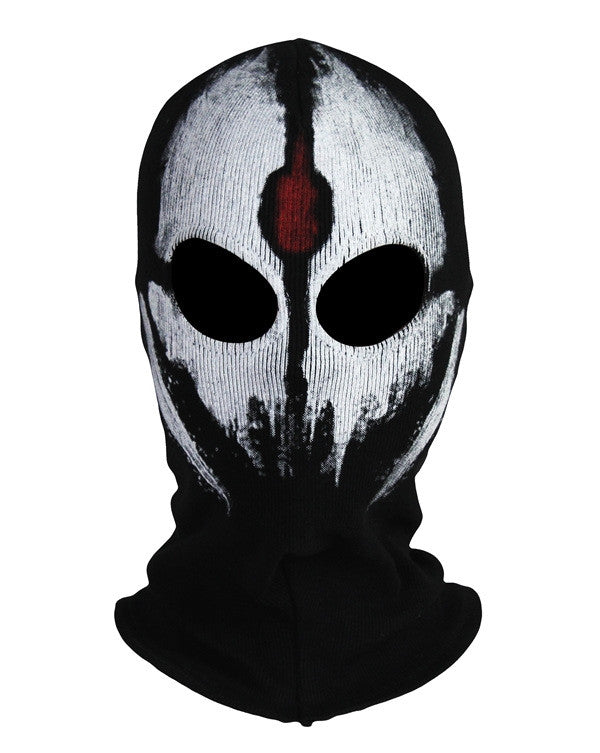 Vampire Demon Skull Mask Balaclava Motorcycle Costume Beanie - 2 Styles Demon Face Mask - Tophatter Daily Deals