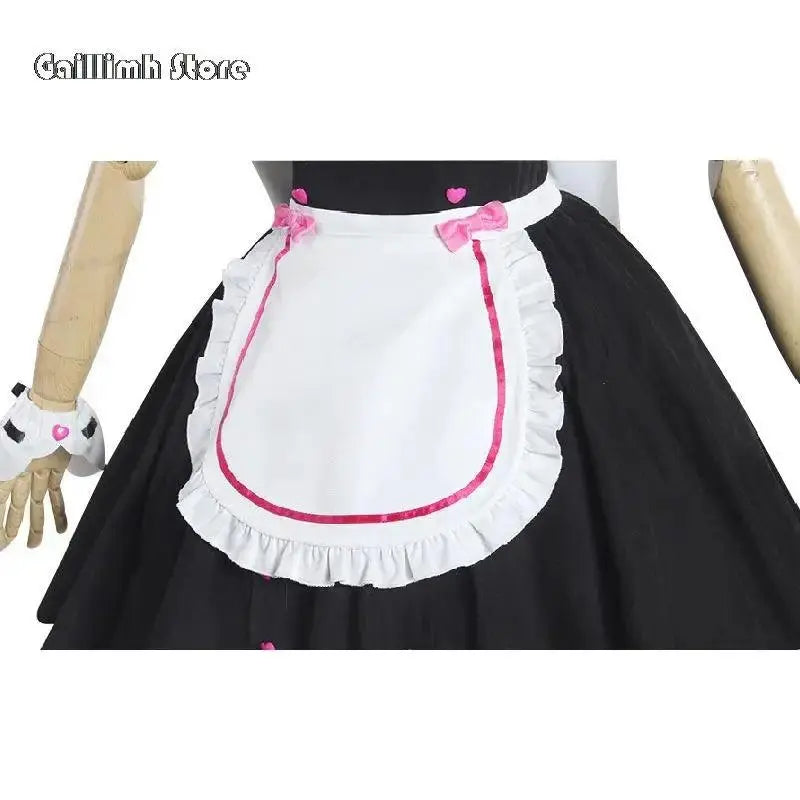 Vanilla Cosplay Costume In Stock Maid Dress Maid Outfit NEKOPARA Chocola Vanilla OVA Maid Game Uniform Cat Neko Girl Women - Tophatter Daily Deals