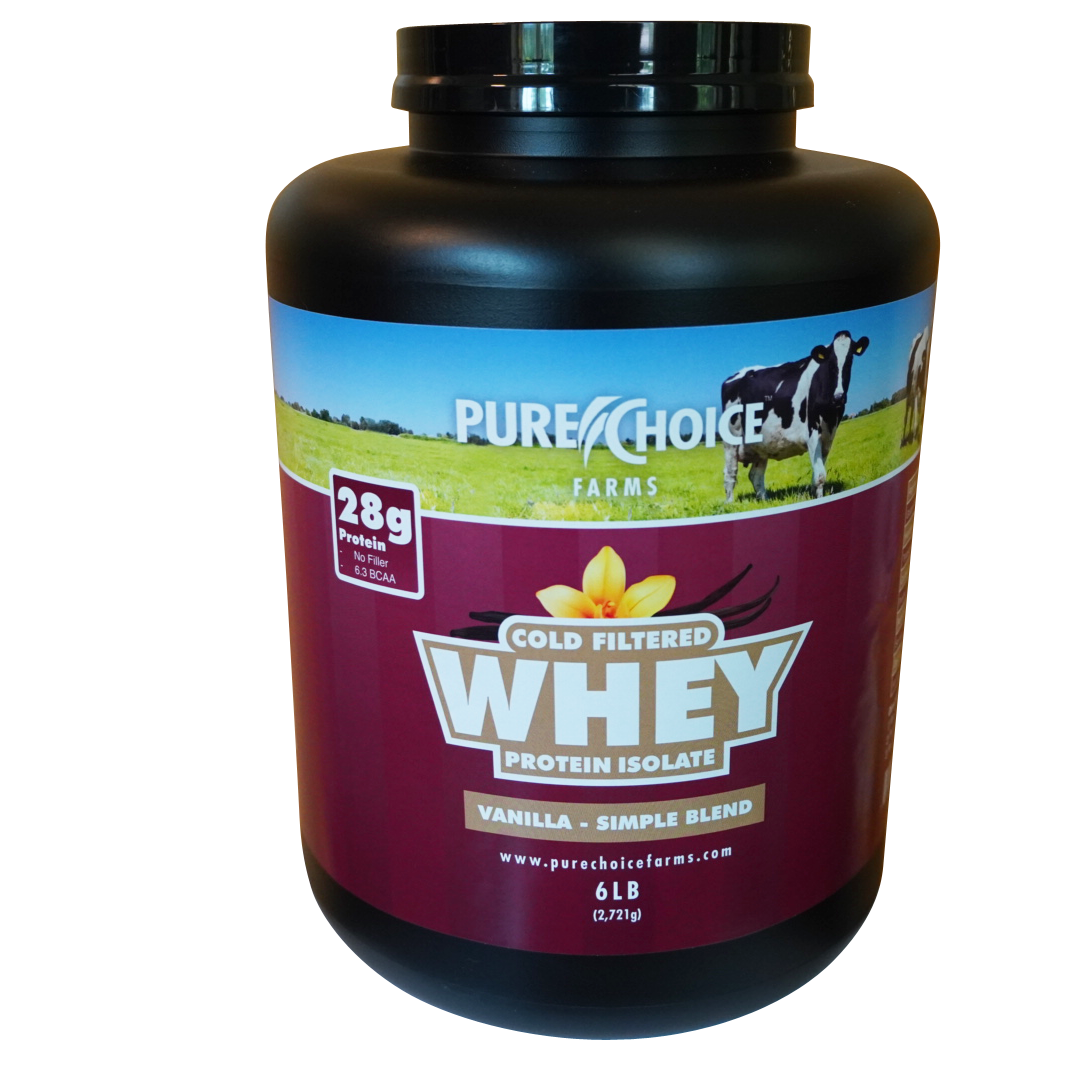 Whey Protein Isolate with Organic Vanilla Health & Wellness - Tophatter Daily Deals