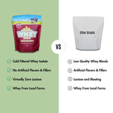 Whey Protein Isolate with Organic Vanilla Health & Wellness - Tophatter Daily Deals