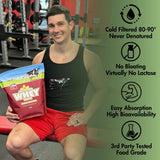 Whey Protein Isolate with Organic Vanilla Health & Wellness - Tophatter Daily Deals