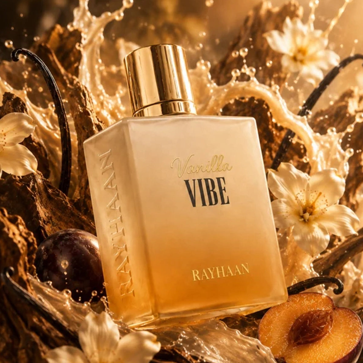 Rayhaan Vanilla Vibe Eau De Parfum 100ml Spray - Tophatter Daily Deals