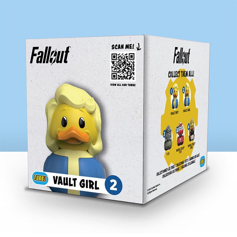 Fallout - Vault Girl TUBBZ (Boxed Edition) TUBBZ Collectible Duck - Tophatter Daily Deals