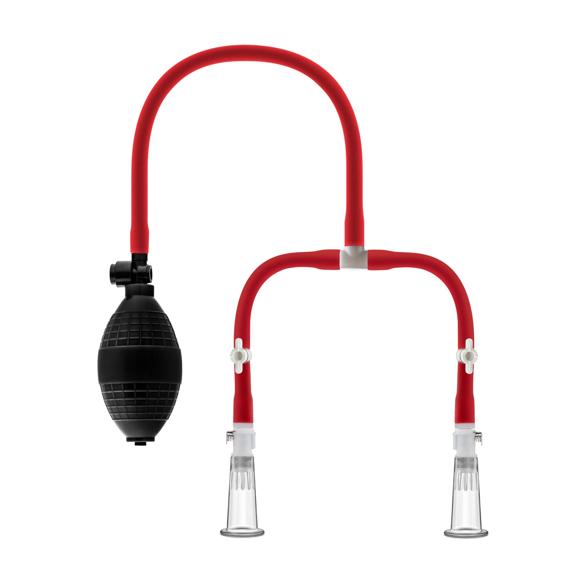 Temptasia Nipple Squeeze Pump System in Black > Sex Toys > Nipple Suckers - Tophatter Daily Deals