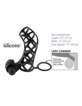 Fantasy X-Tensions Extreme Silicone Power Cage – Silicone Cock Cage > Sex Toys For Men > Penis Sleeves - Tophatter Daily Deals