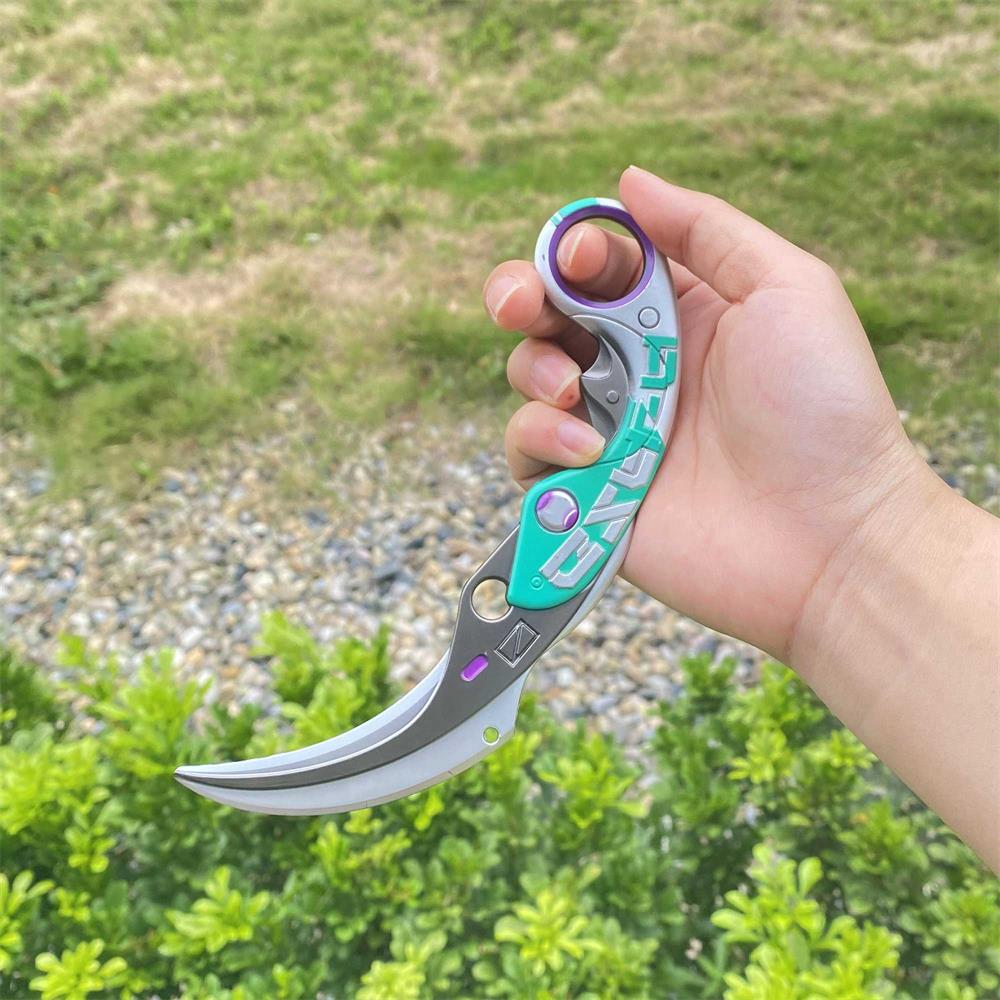Metal Velocity Karambit Replica Blunt Blade - Tophatter Daily Deals