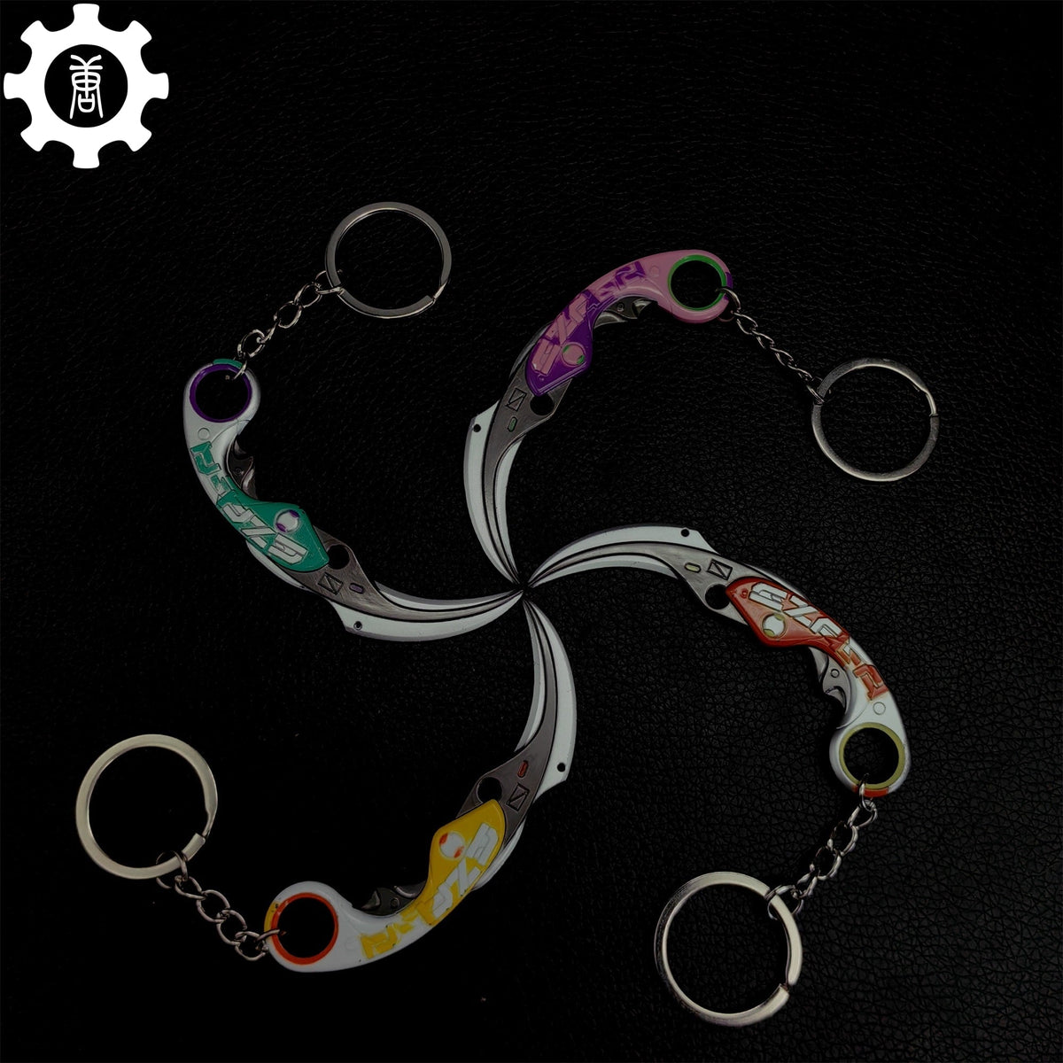 Metal Velocity Karambit Tiny Keychain Pendant - Tophatter Daily Deals