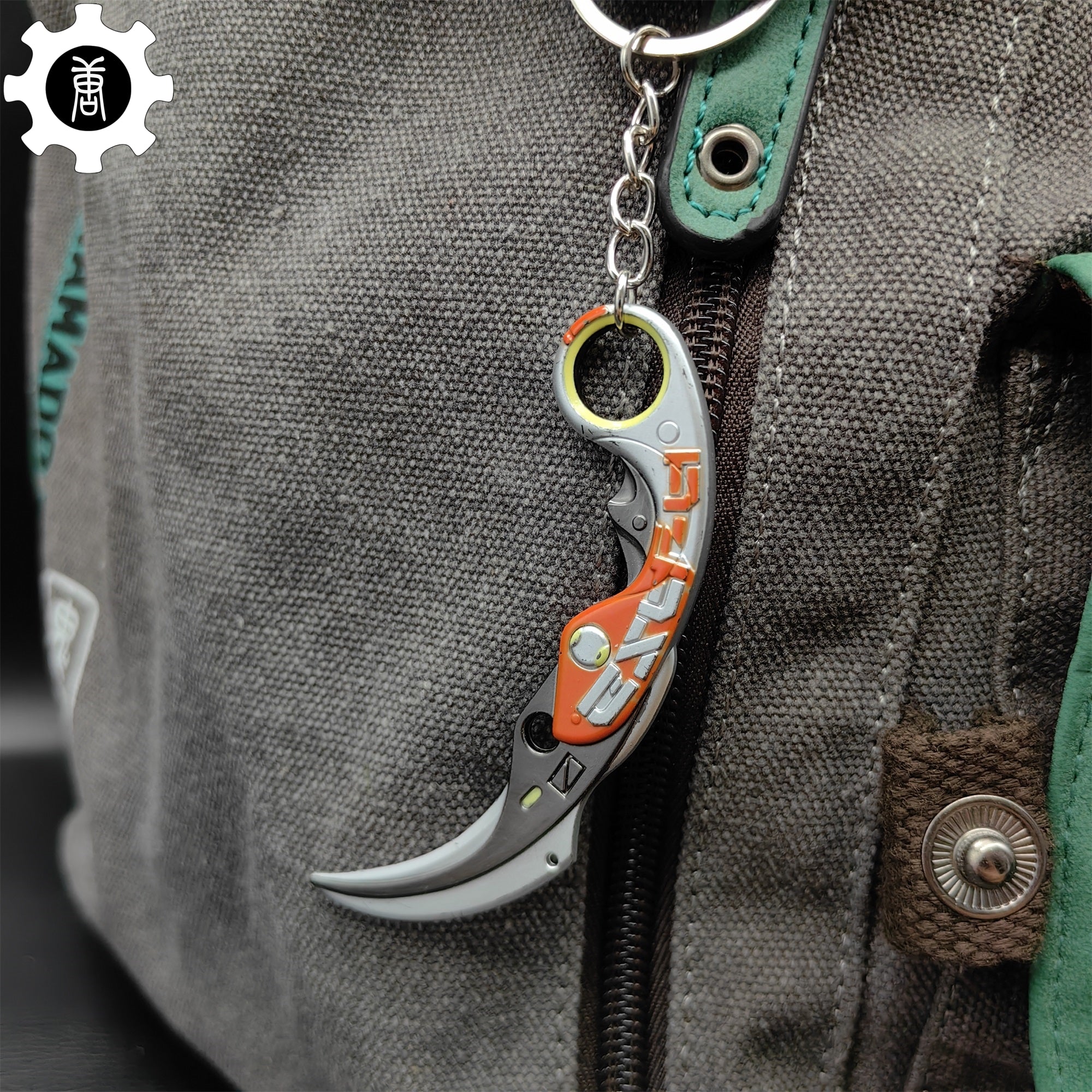 Metal Velocity Karambit Tiny Keychain Pendant - Tophatter Daily Deals