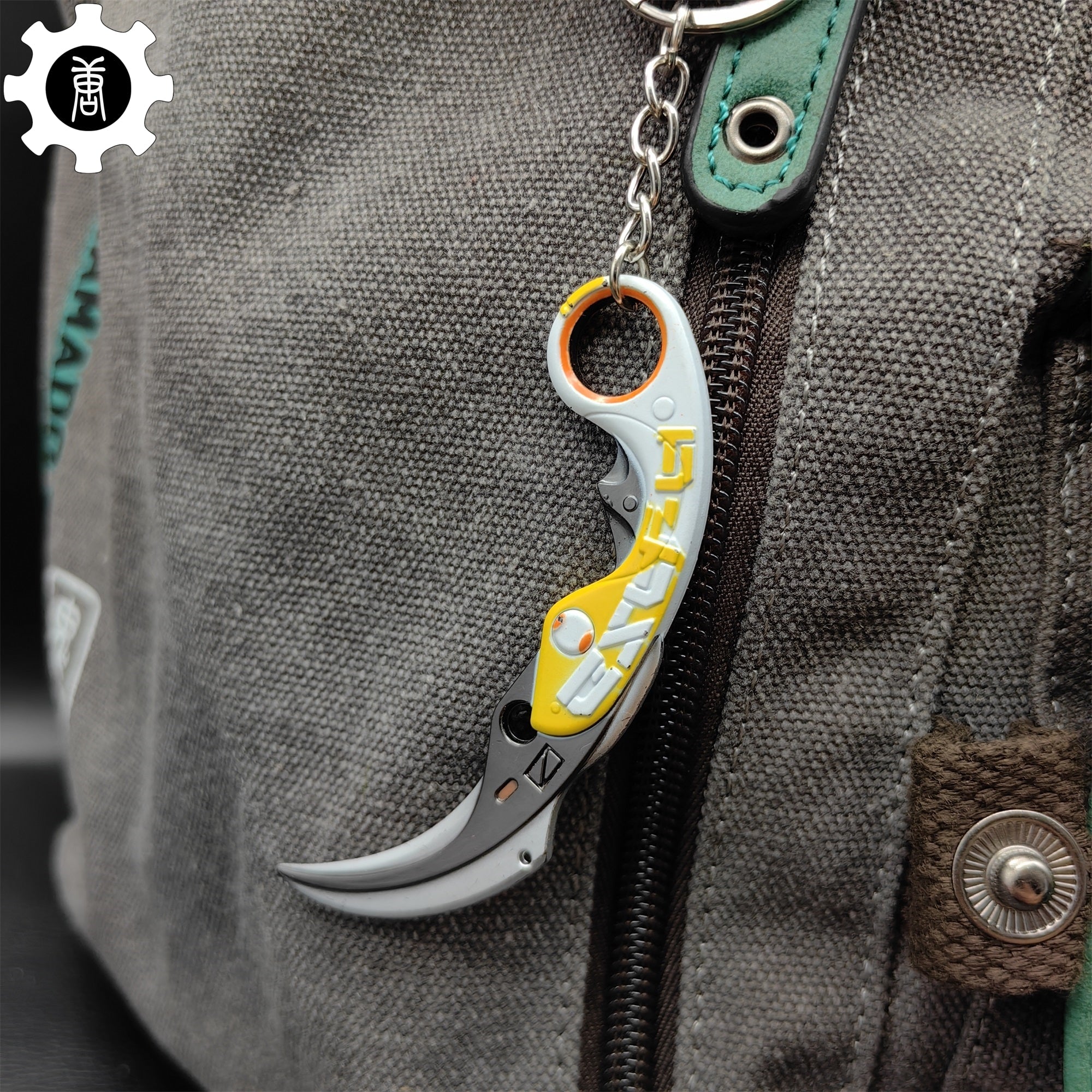 Metal Velocity Karambit Tiny Keychain Pendant - Tophatter Daily Deals