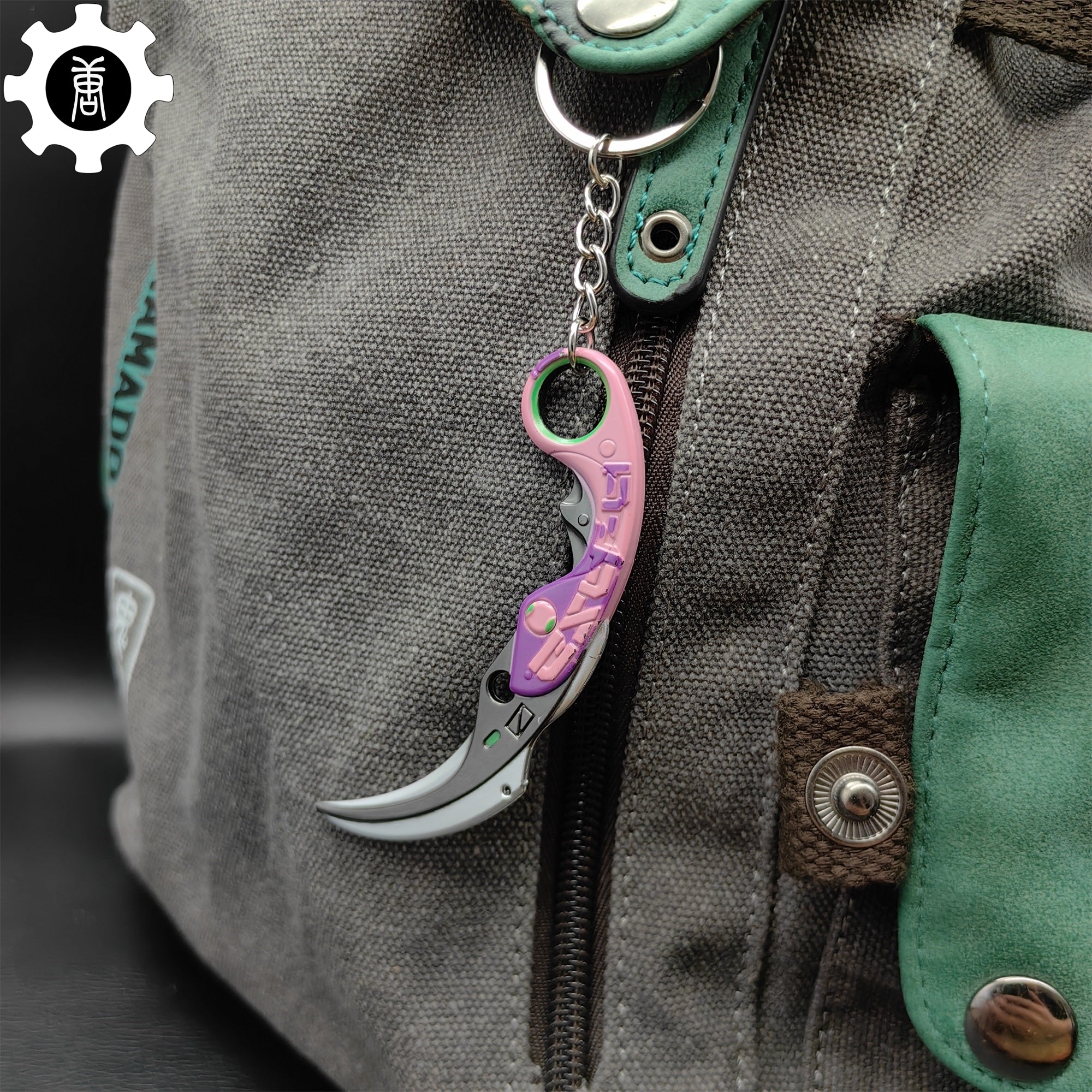 Metal Velocity Karambit Tiny Keychain Pendant - Tophatter Daily Deals