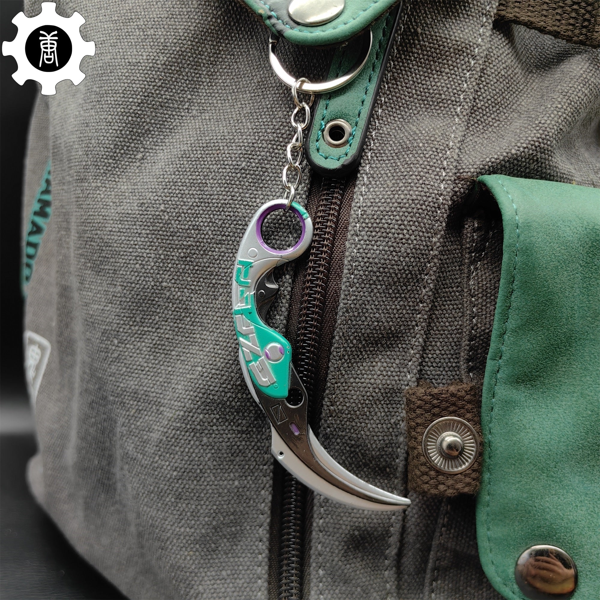 Metal Velocity Karambit Tiny Keychain Pendant - Tophatter Daily Deals